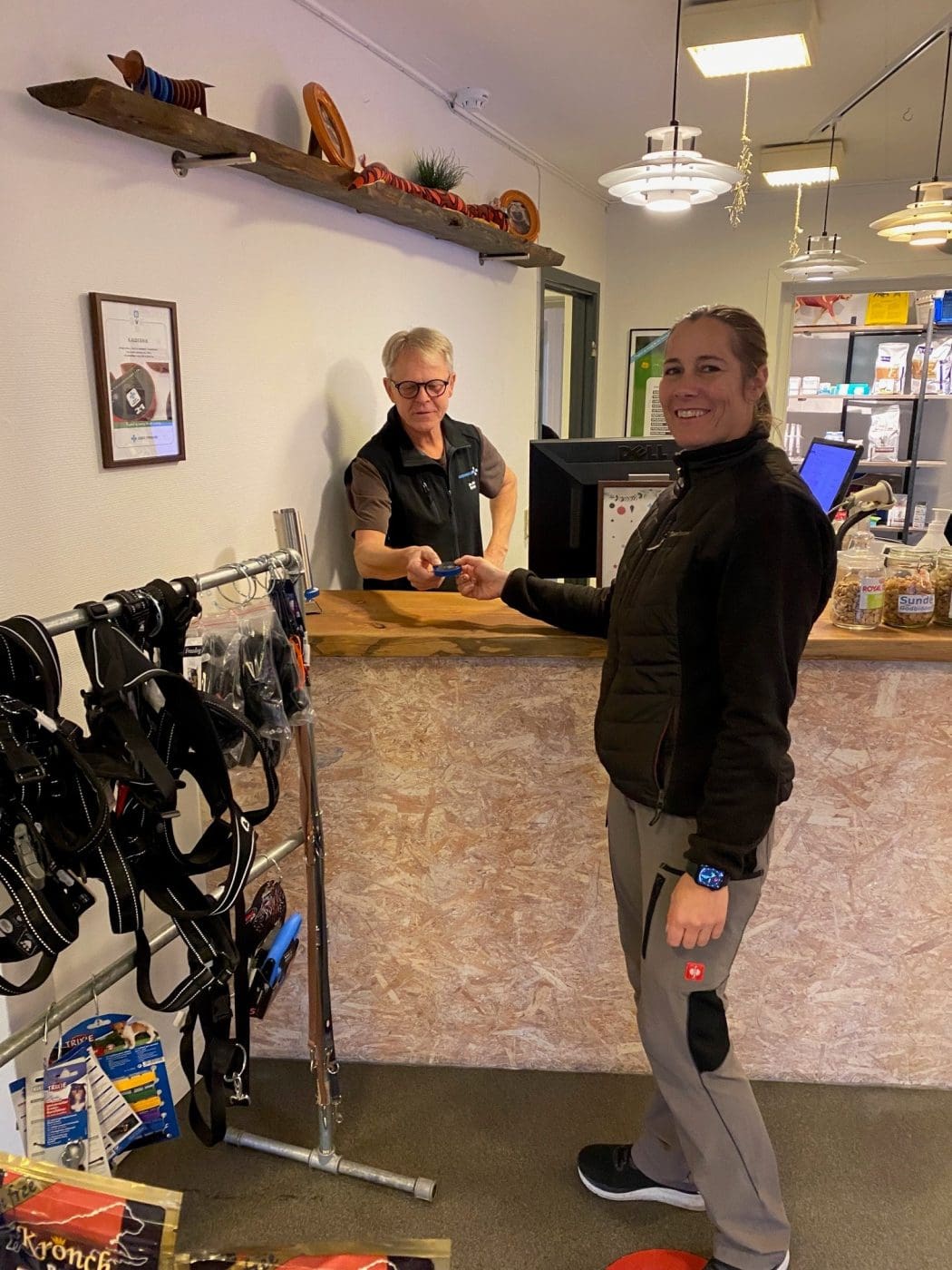 Mottagning på Odder Veterinärklinik Call System