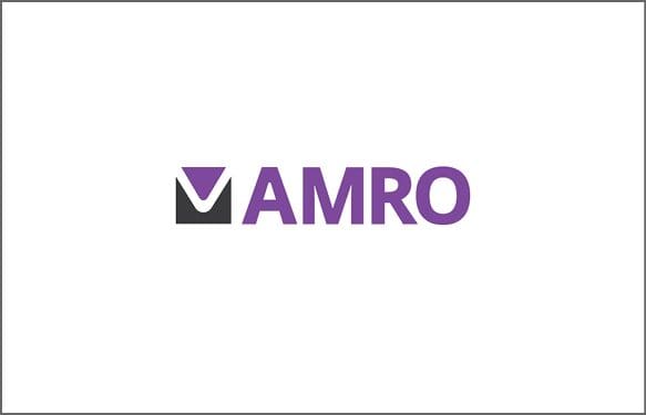 logotyp för Amro
