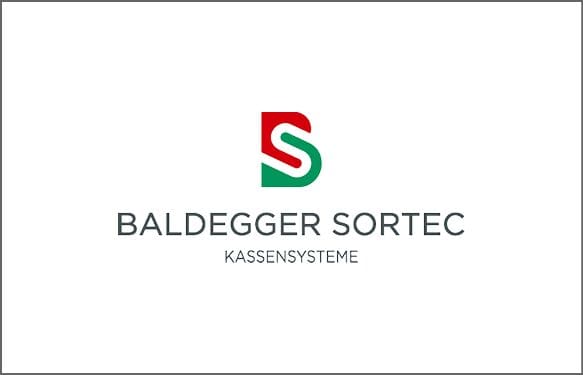 logotyp för Baldegger Sortec Kassensysteme