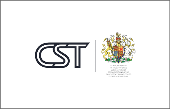 logotyp för CST